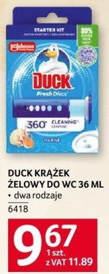 Duck krążek żelowy do WC 36 ml promocja w Selgros