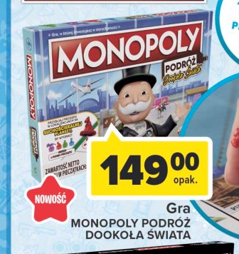 Monopoly podróżne Hasbro promocja