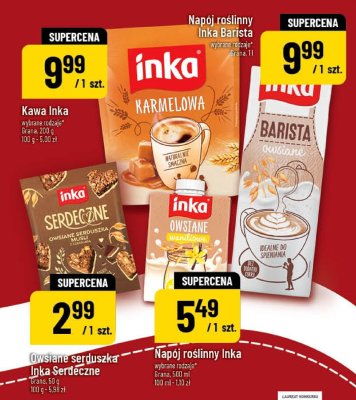 Napój roślinny Inka Barista Karmelowa promocja w POLOmarket