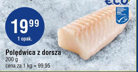 Polędwica z dorsza promocja w Carrefour