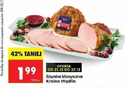 Szynka klasyczna  promocja w Biedronka