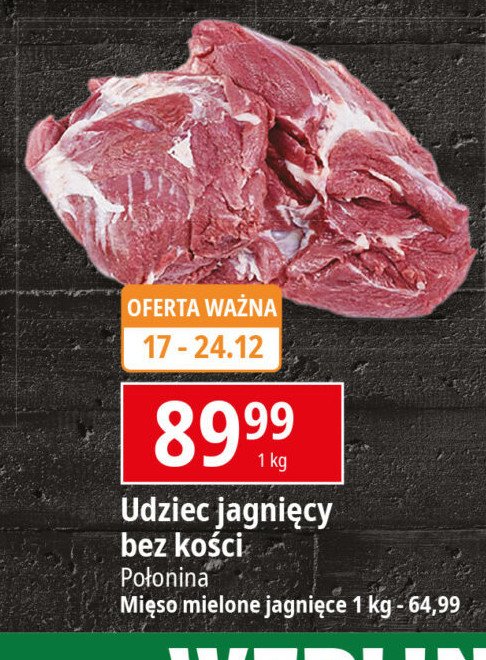 Udźiec jagnięcy bez kości Połonina promocja