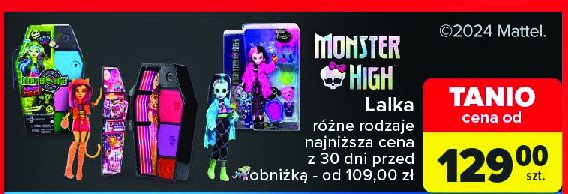 Lalka monster high straszyciolki draculaura Mattel promocja