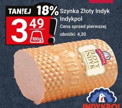 Szynka Złoty Indyk Indykpol promocja w Hitpol