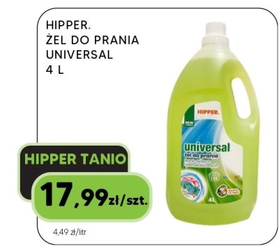 Żel do prania Hipper Universal 4L promocja w HIPPER.pl