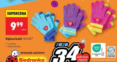 Rękawiczki promocja w Biedronka