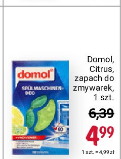 Zapach cytrynowy do zmywarek Domol promocja