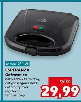 Gofrownica Esperanza promocja w Kaufland