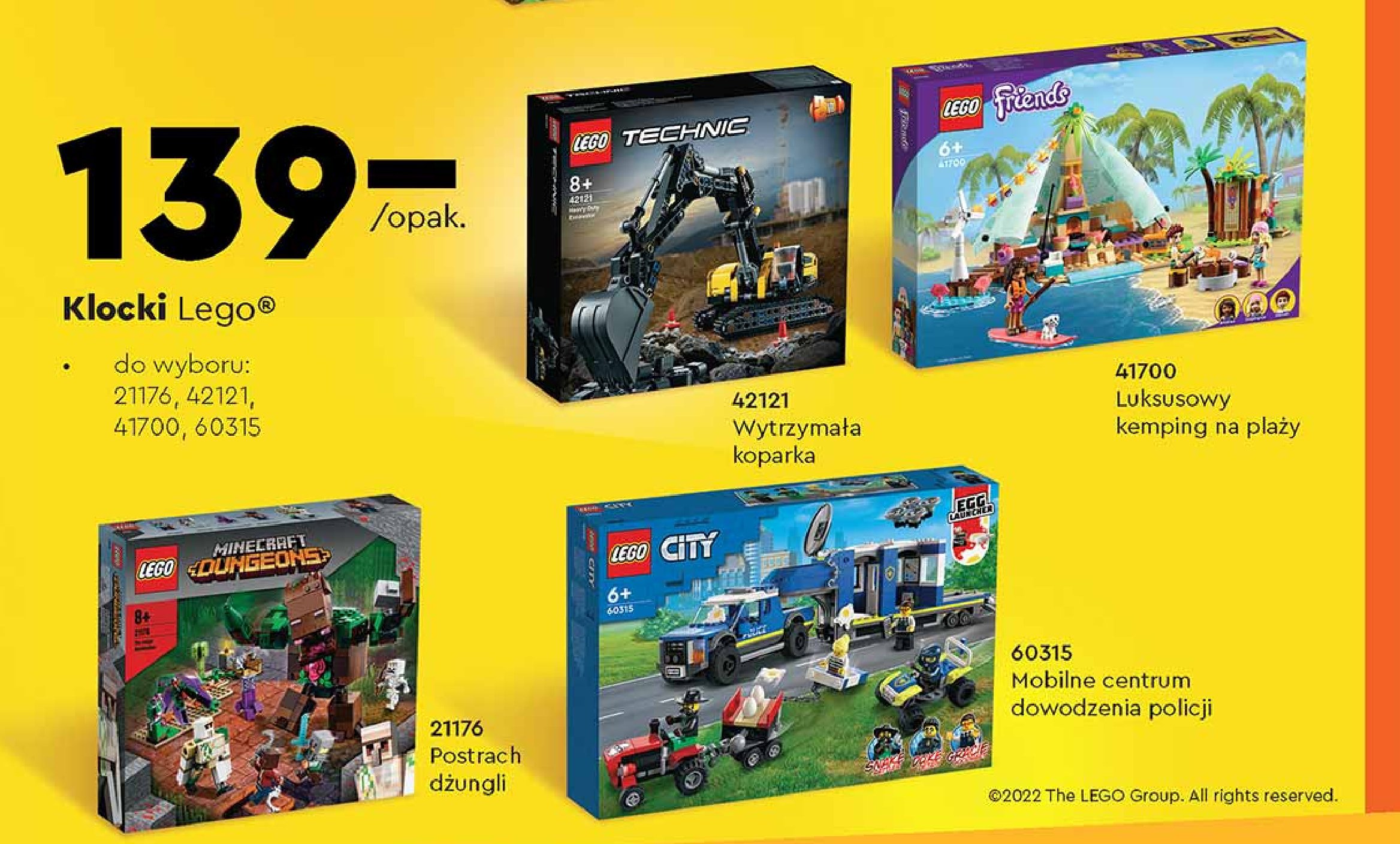 Klocki 21176 Lego minecraft dungeons promocja