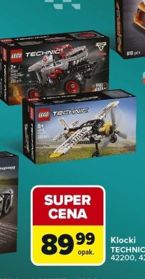 Klocki LEGO TECHNIC 42200, 42198 promocja w Carrefour