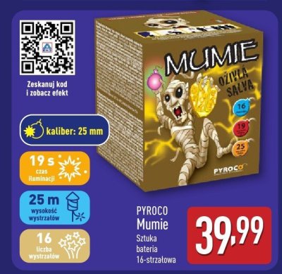 Bateria Mumie  promocja w Aldi