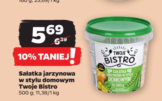 Sałatka jarzynowa w stylu domowym promocja