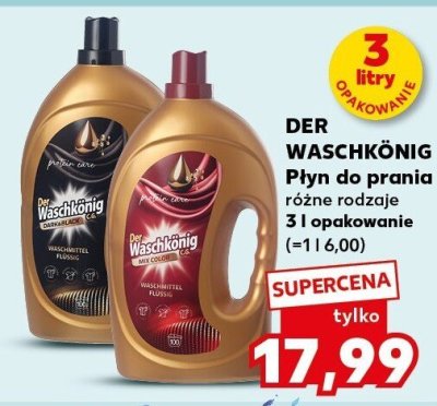 Płyn do prania różne rodzaje promocja w Kaufland