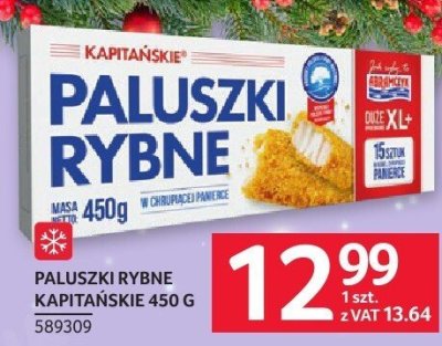Paluszki rybne kapitańskie 450 g promocja w Selgros