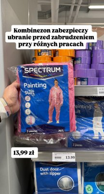 Kombinezon malarski 2-częściowy M/L promocja w Action