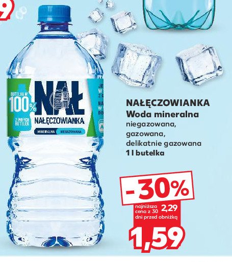 Woda niegazowana Nałęczowianka promocja w Kaufland