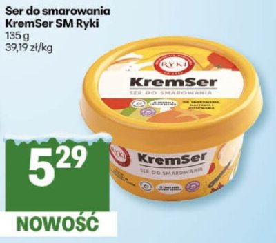 Ser do smarowania KremSer SM Ryki promocja w Delikatesy Centrum