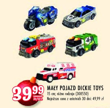 Ambulans 15 cm Dickie toys promocja
