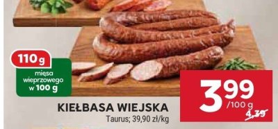 Kiełbasa wiejska promocja w Stokrotka
