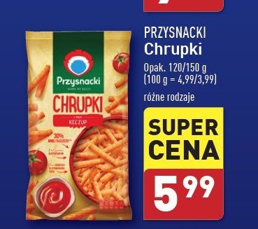 Chrupki ketchupowe Przysnacki promocja w Aldi