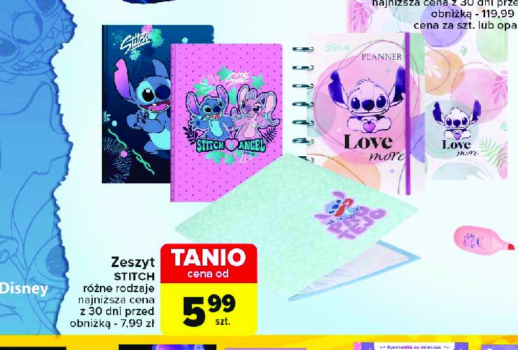 Zeszyt stitch promocja