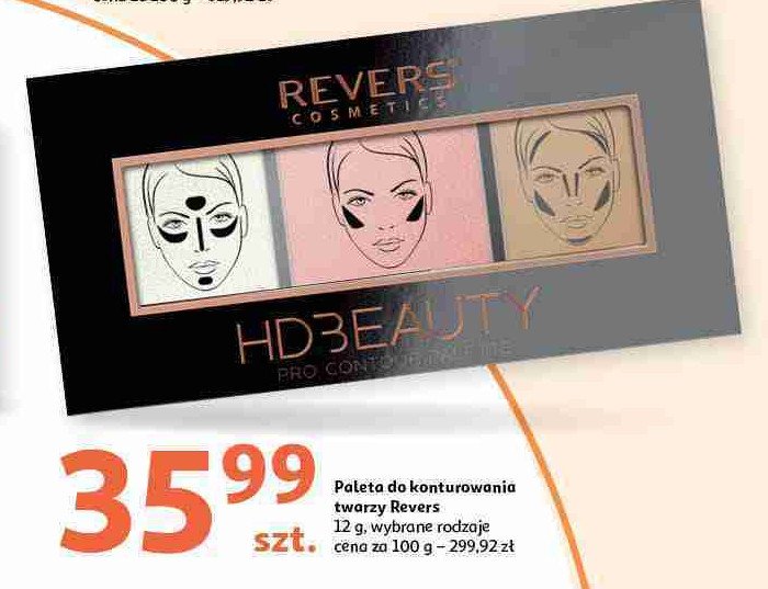 Paleta do konturowania 01 Revers hd beauty promocja