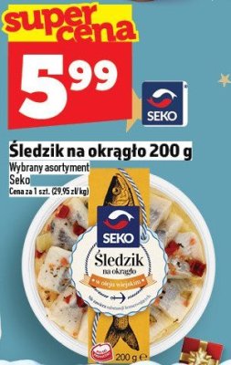 Śledzik na okrągło 200 g promocja w TOPAZ