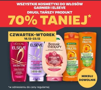 Maska do włosów Fructis promocja w Netto