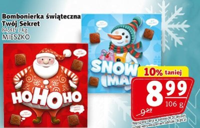 Bombonierka świąteczna Twój Sekret promocja w Prim Market
