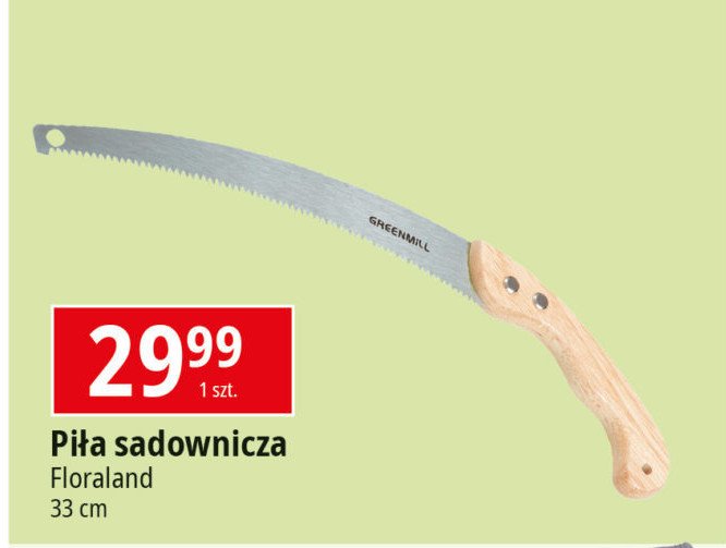 Pi艂a sadownicza 330 mm GREENMILL promocja