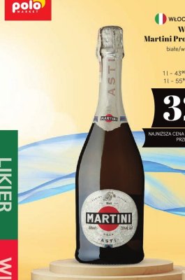 Wino musujące Martini Asti  promocja w POLOmarket