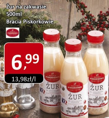 Żur na zakwasie Bracia Piskorkowie promocja w Market Point