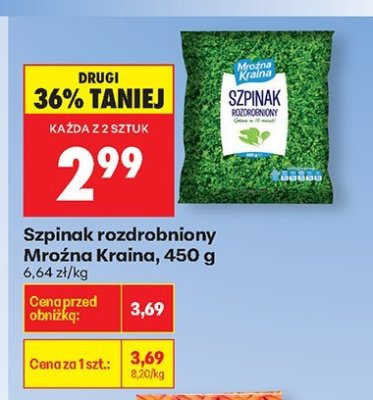 Od poniedziałku, Z ladą tradycyjną, strona 52 promocja w Biedronka