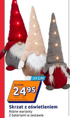 Skrzat z oświetleniem 55 cm promocja w Action