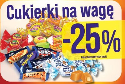 Cukierki promocja w TOPAZ
