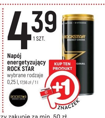 Nap贸j energetyczny Rockstar Original Energy Drink promocja