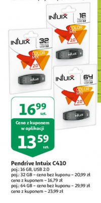 Pendrive 16 gb c410 Intuix promocja