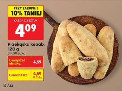 Przekąska kebab promocja w Biedronka