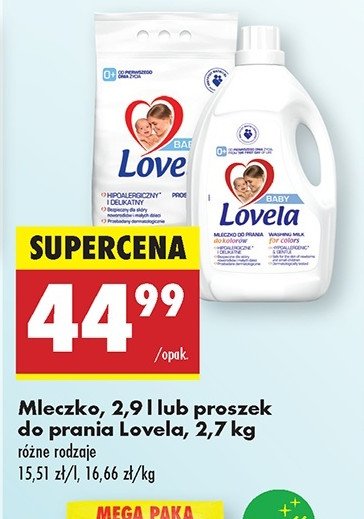 Proszek do prania do kolorów Lovela baby promocja