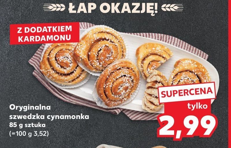 Cynamonka szwedzka promocja