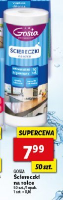 Ściereczki na rolce Gosia promocja