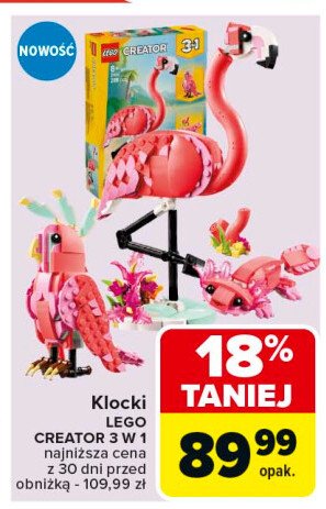 Klocki 31170 Lego creator promocja w Carrefour