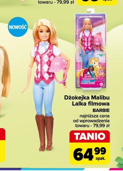 Barbie dżokejka malibu promocja w Carrefour