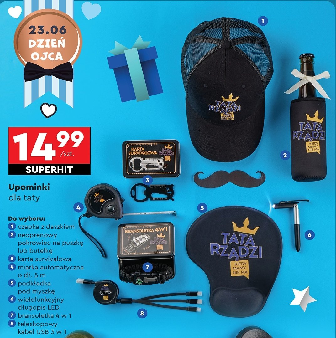 Miarka automatyczna dla taty promocja w Biedronka