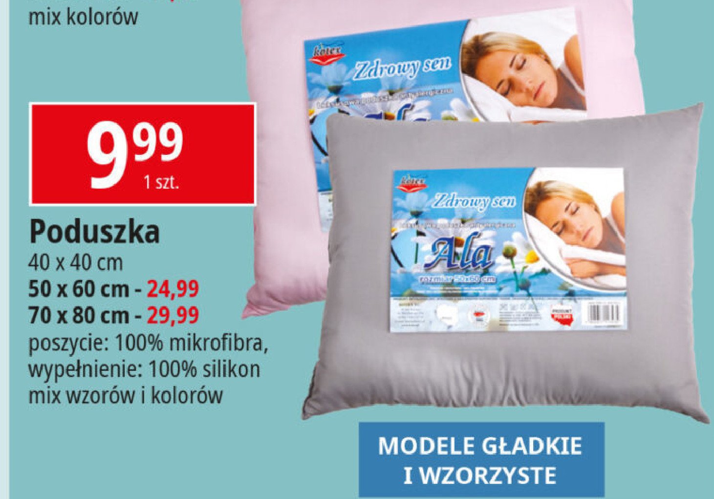 Poduszka 50 x 60 cm promocja
