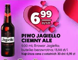 Piwo Jagiełło ciemny ale promocja