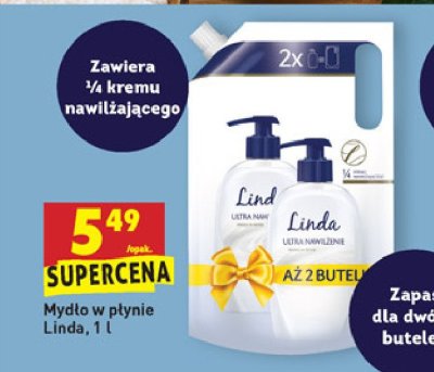 Mydło w płynie ultra nawilżenie Linda promocja