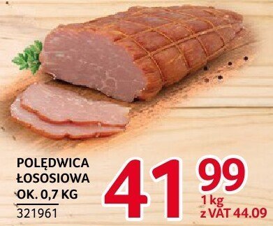 Polędwica łososiowa ok. 0,7 kg promocja w Selgros