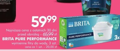 Wkłady wymienne BRITA PURE PERFORMANCE filtr do wody, 3 szt promocja w Super-Pharm