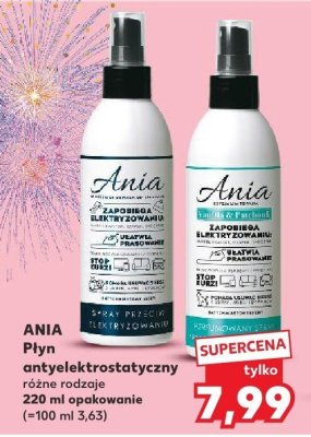 Płyn antyelektrostatyczny różne rodzaje promocja w Kaufland